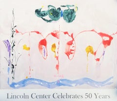 Lincoln Center (Aerie) Poster /// Helen Frankenthaler Female Abstract Modern Art