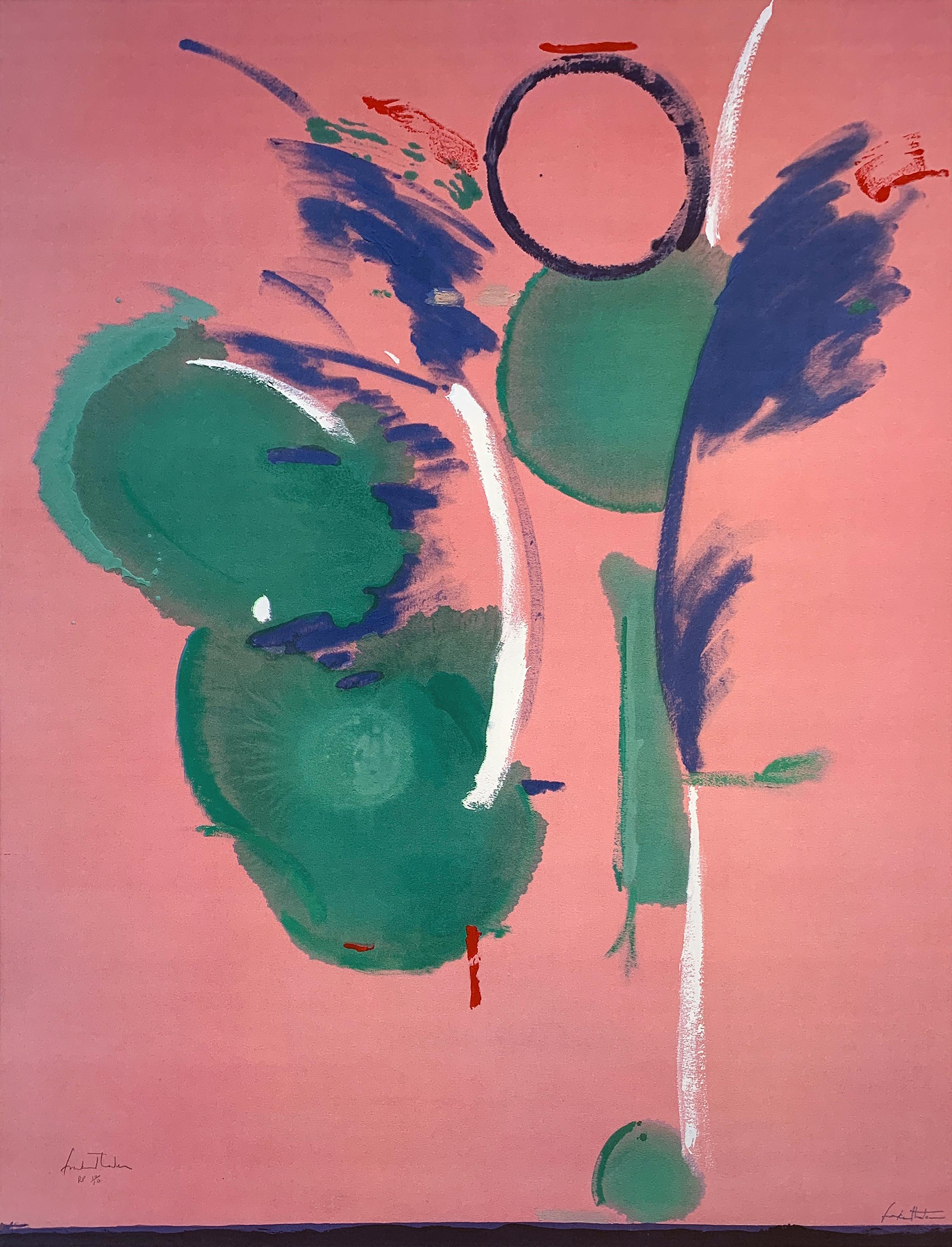 Mary, Mary; 1990; Lithograph and Screenprint; 42 1/8 x 32 1/6 inches; Edition of - Print by Helen Frankenthaler