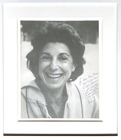 Fotodruck, handsigniert und beschriftet von Helen Frankenthaler, gerahmt
