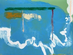 Skywriting; 1997; Screen print in colors on wove paper; 30 x 40 inches
