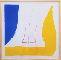 Sun Corner /// Abstract Expressionism Helen Frankenthaler Female Post-War Modern