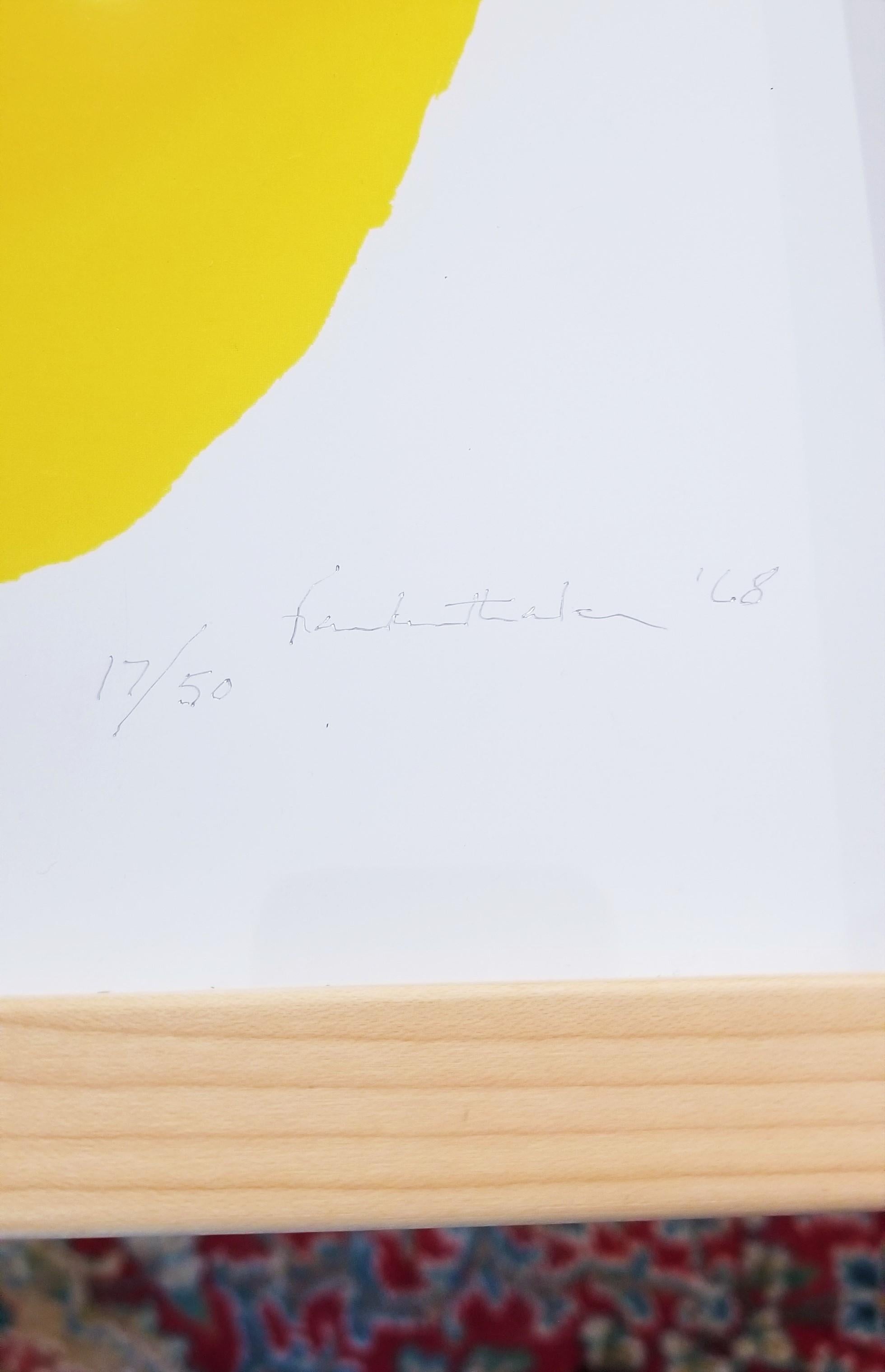 Sun Corner /// Expressionnisme abstrait Helen Frankenthaler Femme d'après-guerre moderne en vente 6