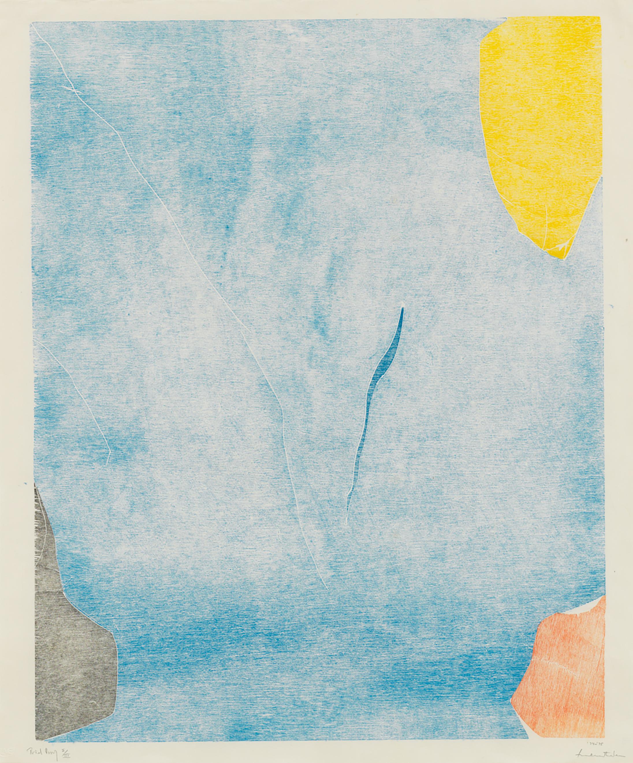 Trial Premonition I/III - Print by Helen Frankenthaler