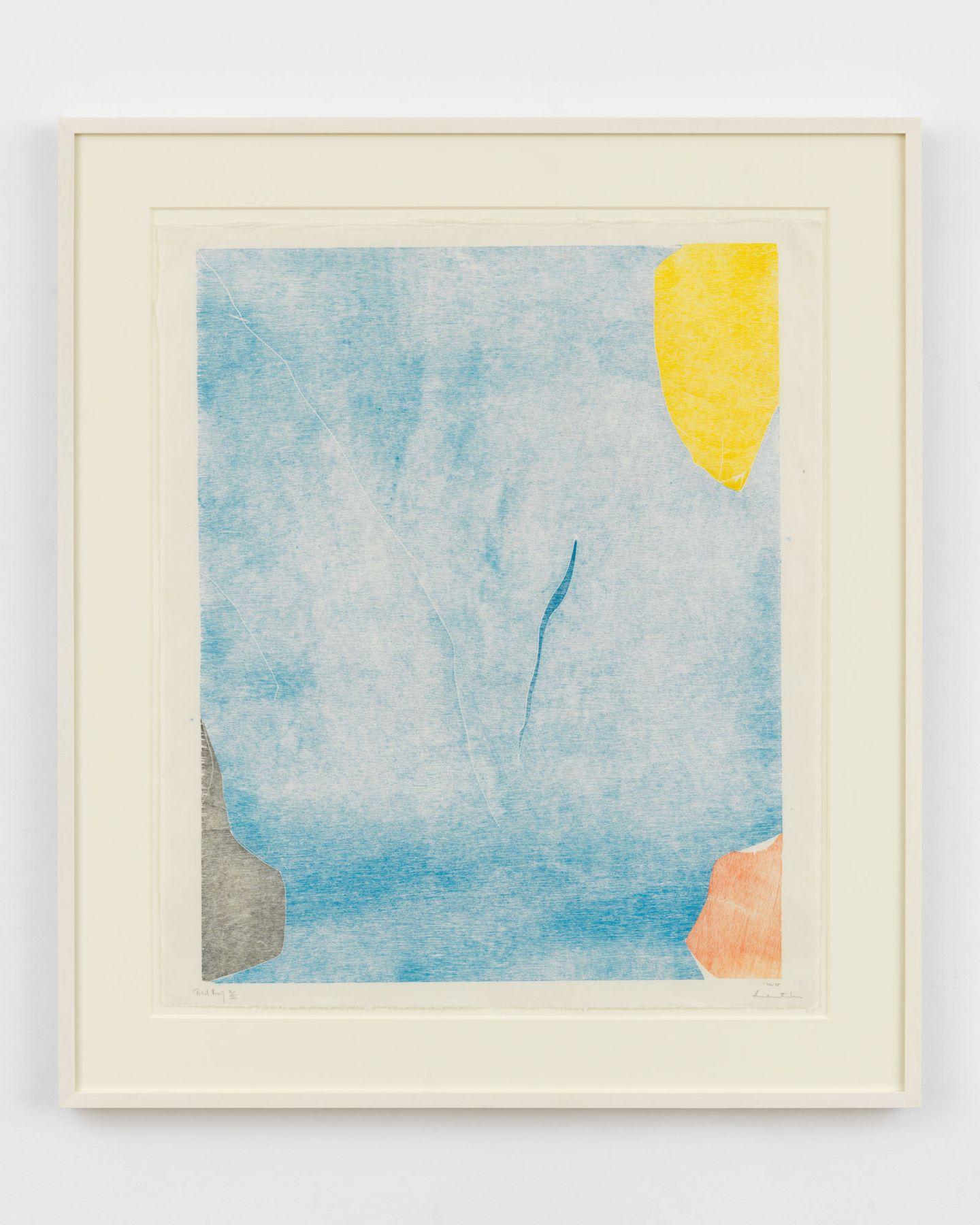 Helen Frankenthaler Abstract Print - Trial Premonition I/III