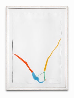 Retro Helen Frankenthaler What Red Lines Can Do Series, Screen Print