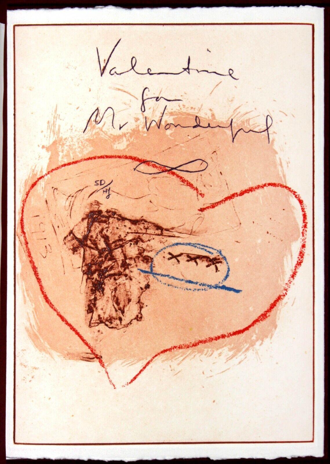 Valentine for M. Wonderful - Print de Helen Frankenthaler
