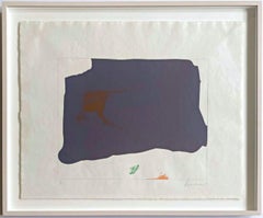 Variation II on Mauve Corner (Harrison, 17), Color Lithograph, Signed/N, Framed