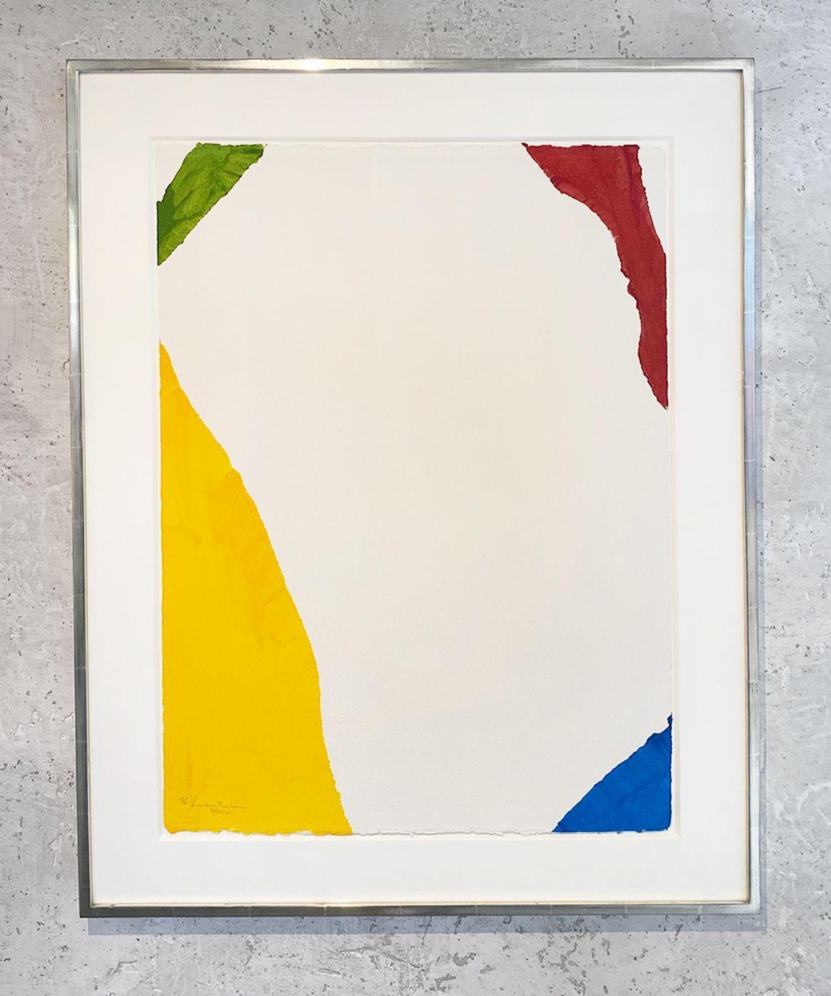 Helen Frankenthaler Abstract Print - Wind Directions