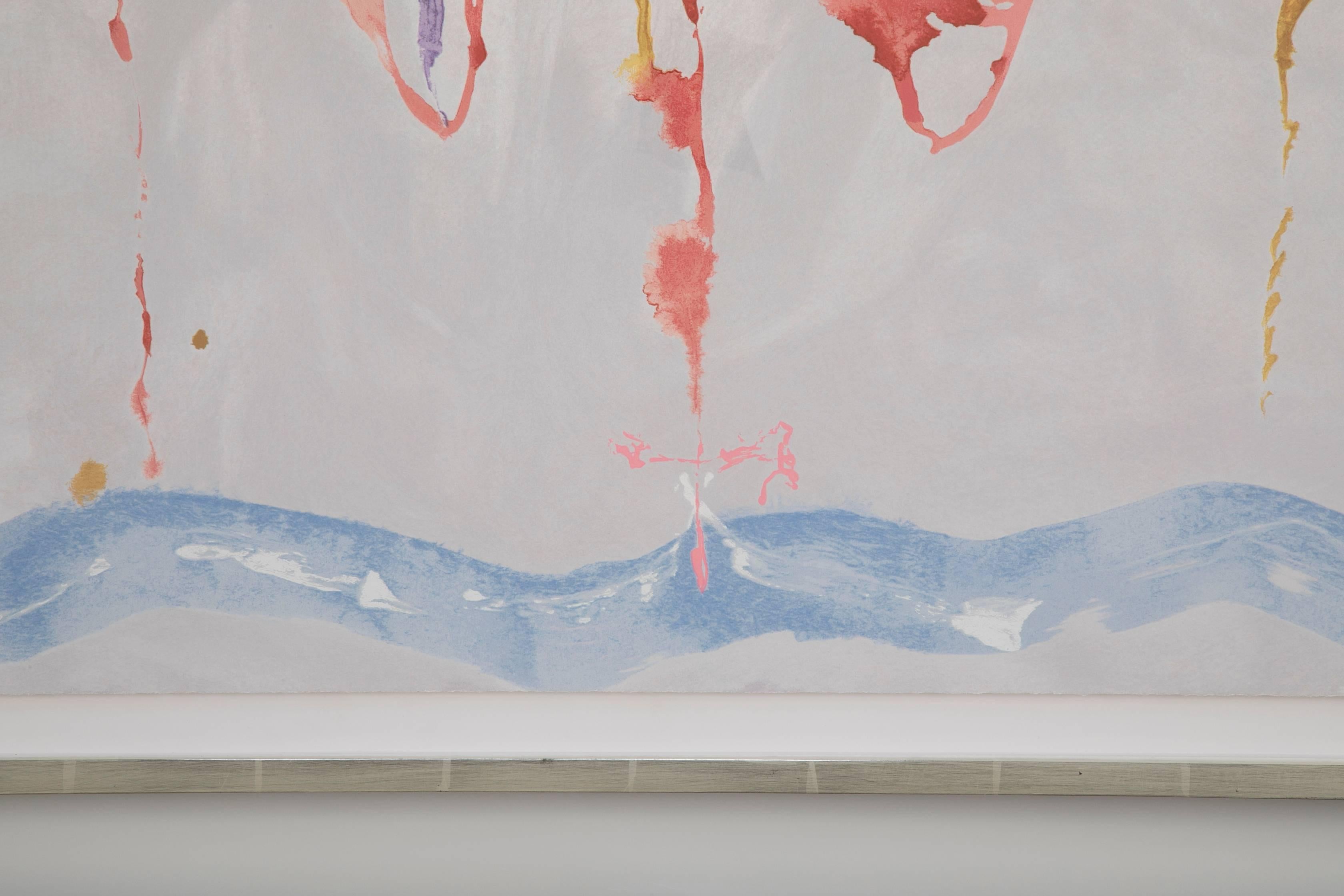 Helen Frankenthaler Screenprint Titled 