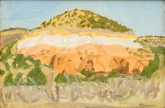 Paysage du sud-ouest des années 1920, Canyon Navajo, Mountain Canyon près de Taos, Nouveau-Mexique