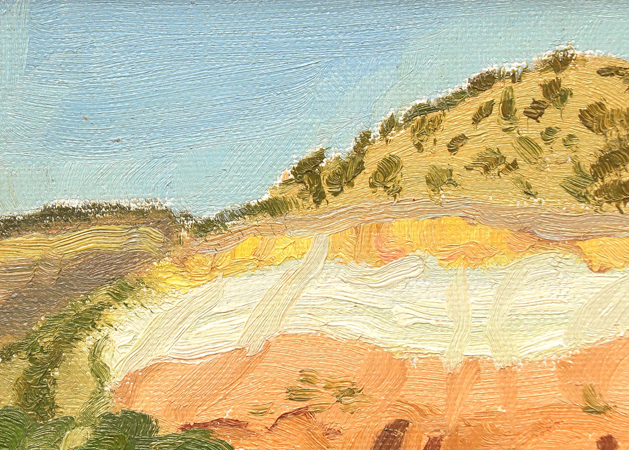 Navajo Canyon, Mountain Canyon near Taos, New Mexico, 1920s Southwest Landscape 1