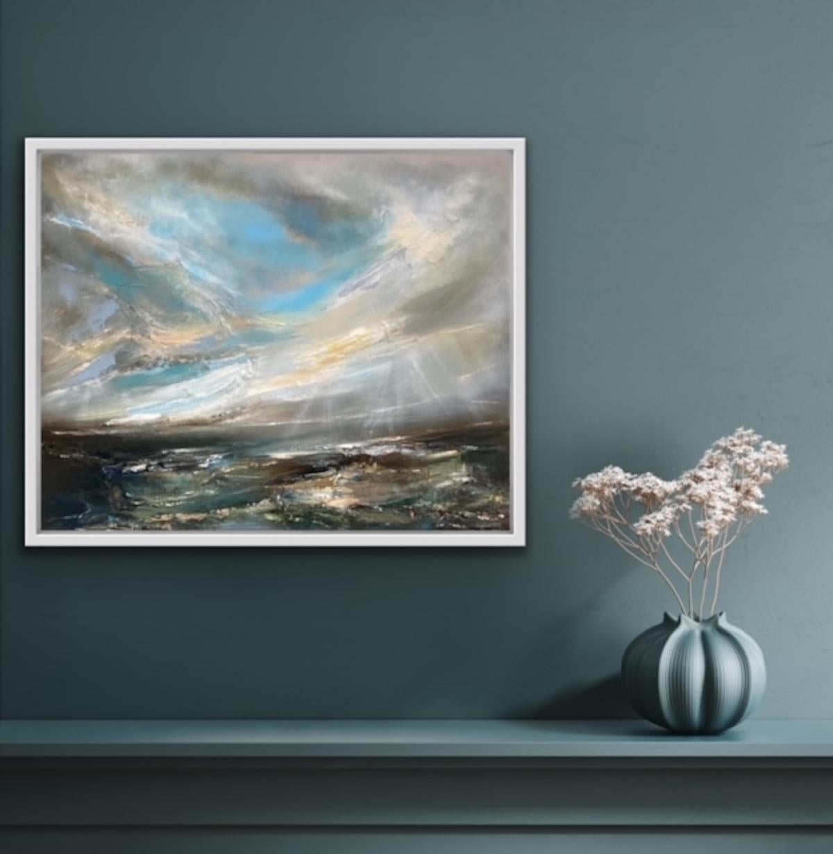 Autumn Skies by Helen Howells [2021]

original
Oil on Canvas
Image size: H:61 cm x W:76 cm
Complete Size of Unframed Work: H:3.5 cm x W:61 cm x D:76cm
Sold Unframed
Please note that insitu images are purely an indication of how a piece may