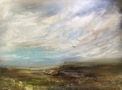 Beyond the Ridge by Helen Howells, Original painting, Landscape Painting