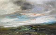 Breakthrough, Helen Howells, peinture contemporaine, peinture de paysage gallois