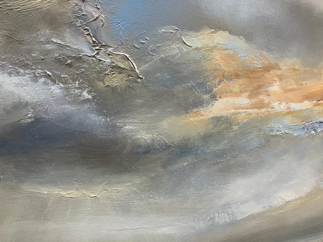 Breakthrough Light Across The Mountain, Originalgemälde, Landschaft im Angebot 6