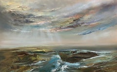 Changing Seasons, Originalgemälde, Landschaft, Ölgemälde, zeitgenössisch