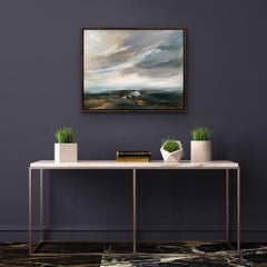 Coastal Shifting, Helen Howells, Pittura di paesaggi contemporanei, Arte del paesaggio marino