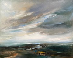 Coastal Shifting, Helen Howells, Contemporary Landscape painting, Seascape art
