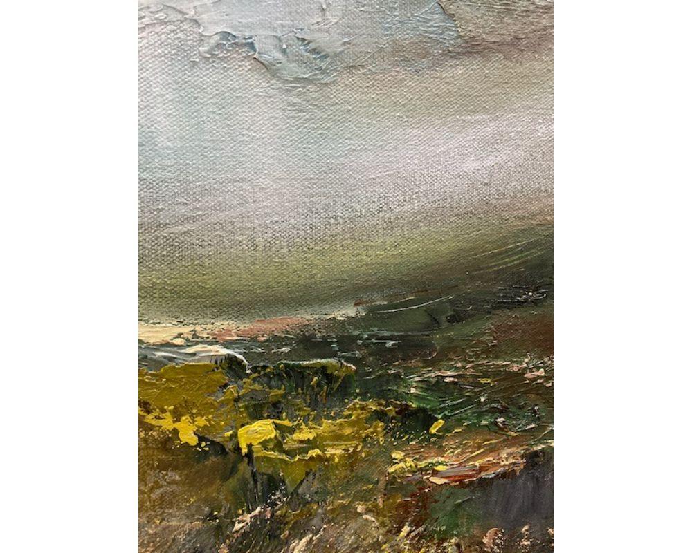Peinture à l'huile sur toile « Contemplation » d'Hélène Howells, 2022 en vente 1