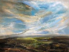 Harmony, Helen Howells, peinture côtière originale, œuvre d'art de paysage marin en vente