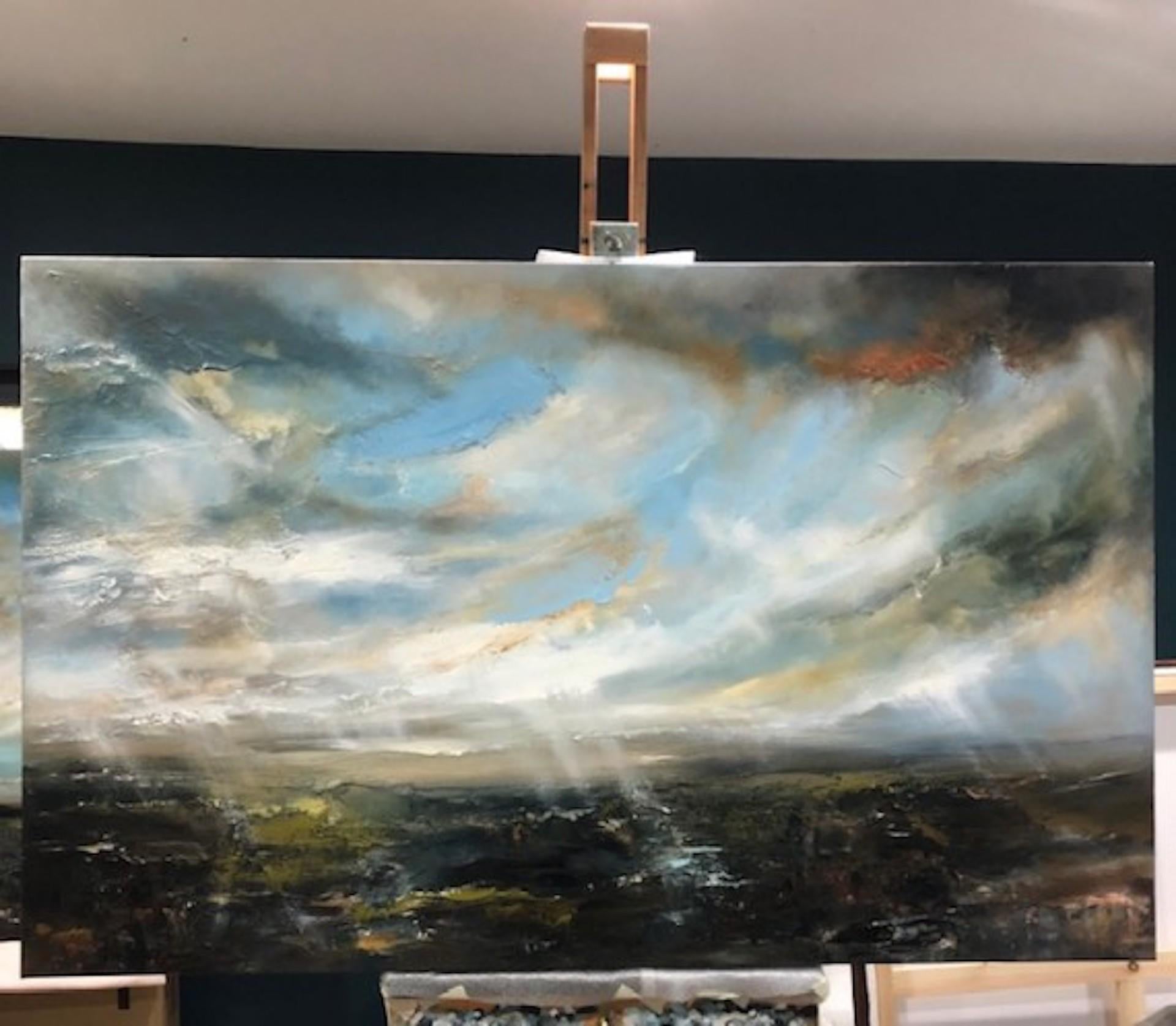 Helen Howells, Una llamada a través del valle, Arte paisajístico, Arte asequible en venta 6