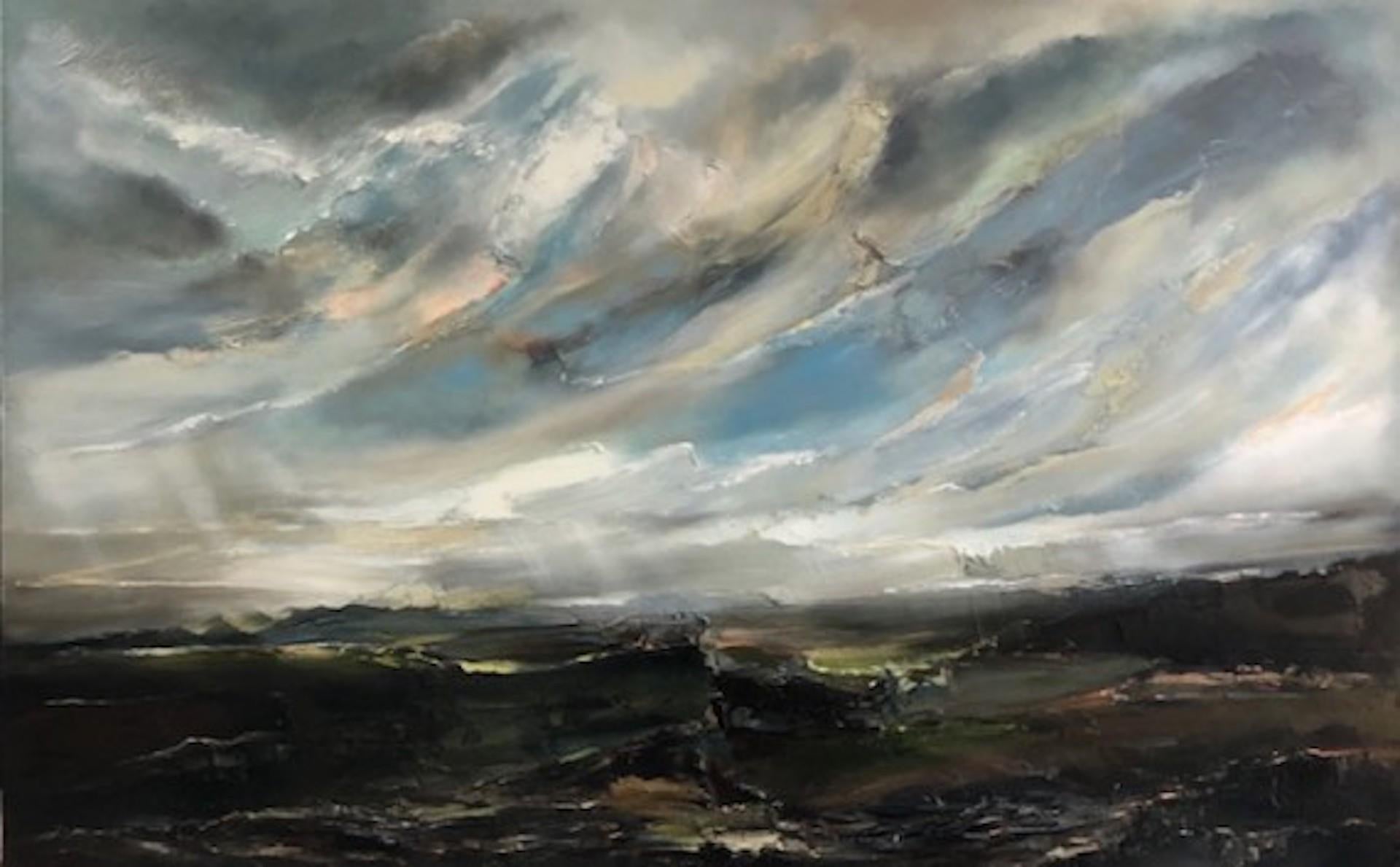 An Easterly Wind Across the Valley [2021]
Original
Landscape
Oil on Canvas
Canvas Size: H:76 cm x W:122 cm x D:3.5cm
Sold Unframed
Please note that insitu images are purely an indication of how a piece may look

An Easterly Wind Across the Valley is