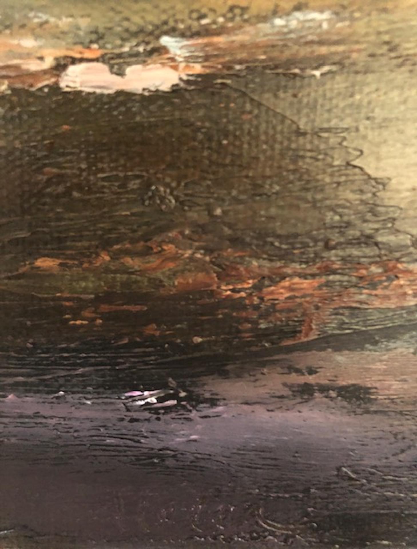 Helen Howells. Peinture de paysage originale Morning Walk, Art contemporain en vente 3