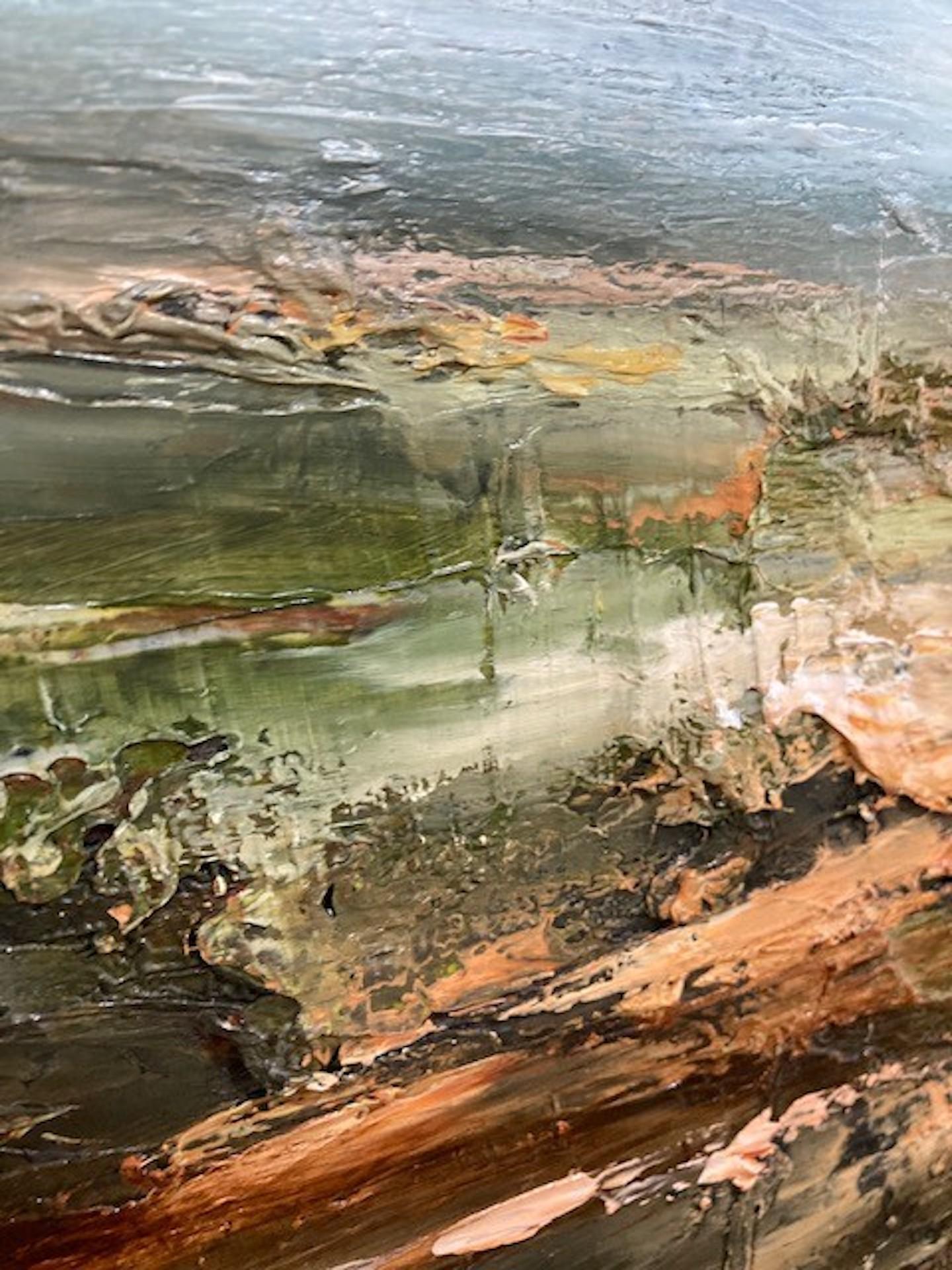 Helen Howells, Never to Part, Paesaggio originale dipinto, South Wales Art in vendita 3