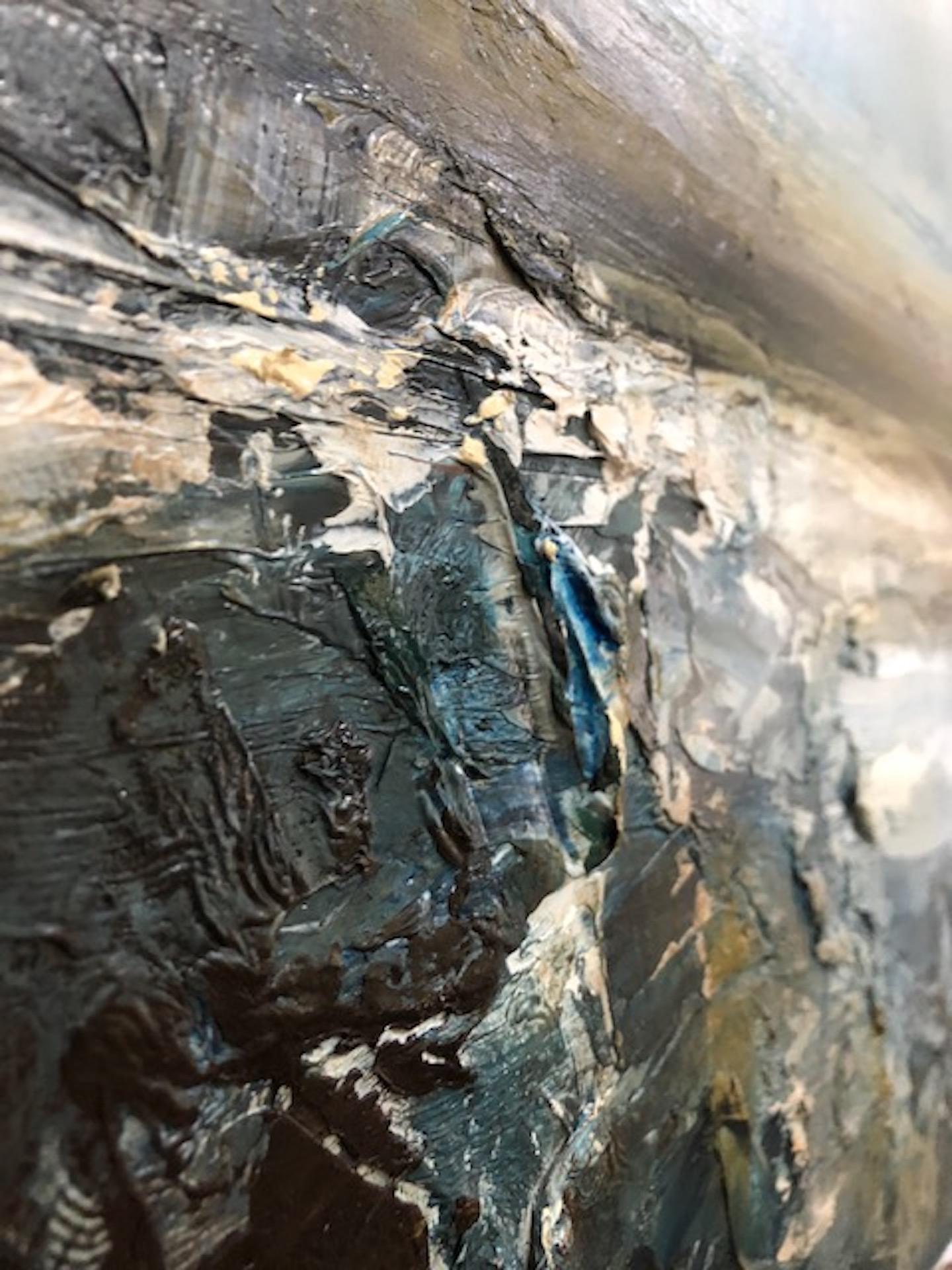 Helen Howells, Seaboard, peinture originale de paysage marin, Art contemporain en vente 1