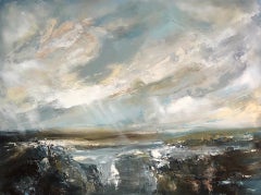 Helen Howells, Seaboard, Original Seascape Painting, Contemporary Art