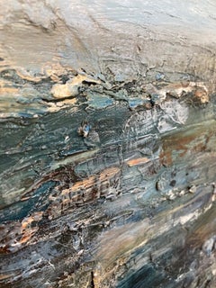 Helen Howells, Tidal, Original Seascape Painting, Art of South Wales Coastline