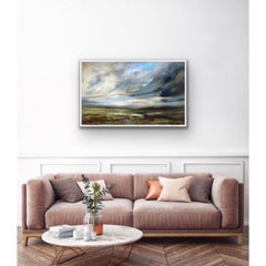 Keeper’s Pond with Oil on Canvas, Painting by Helen Howells
