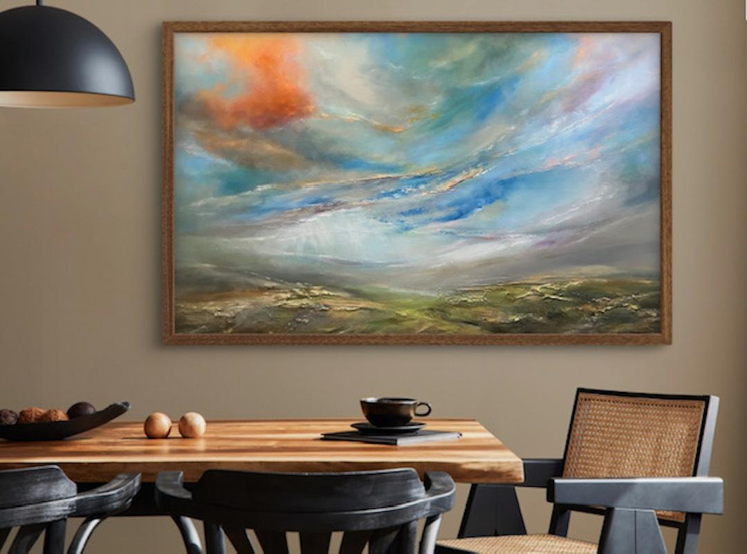 Mountain Majesty, Originalgemälde, Landschaft, Ölgemälde, zeitgenössisch im Angebot 1