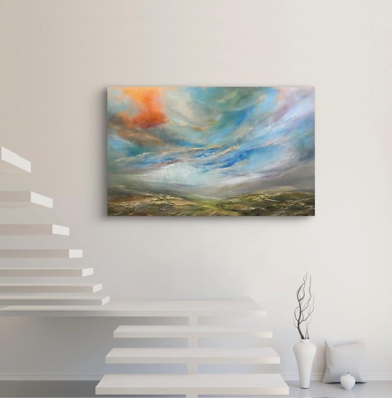 Mountain Majesty, Originalgemälde, Landschaft, Ölgemälde, zeitgenössisch im Angebot 3