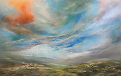 Mountain Majesty, original painting, landscape, oil painting, contemporary