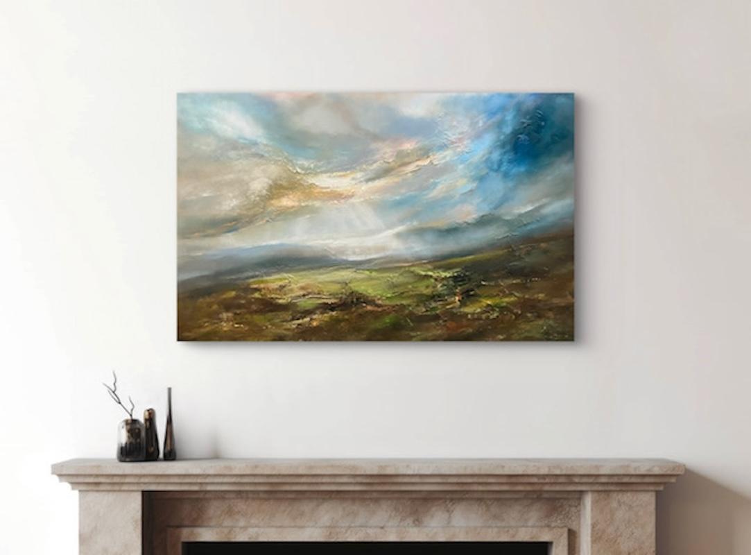 Mountain Ridge - Painting di Helen Howells