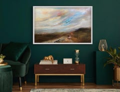 Mountain Stream, original painting, landscape, contemporary