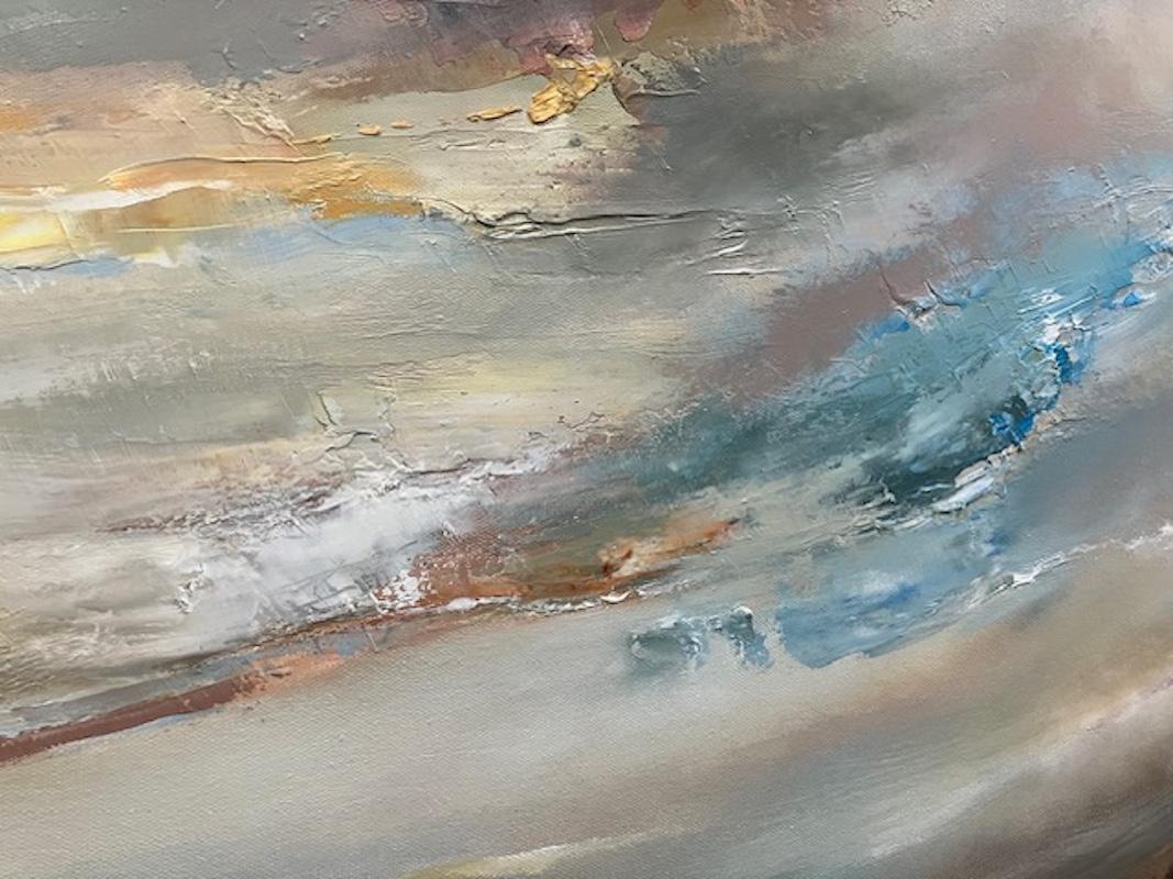Arroyo de montaña, pintura original, paisaje, contemporáneo en venta 2