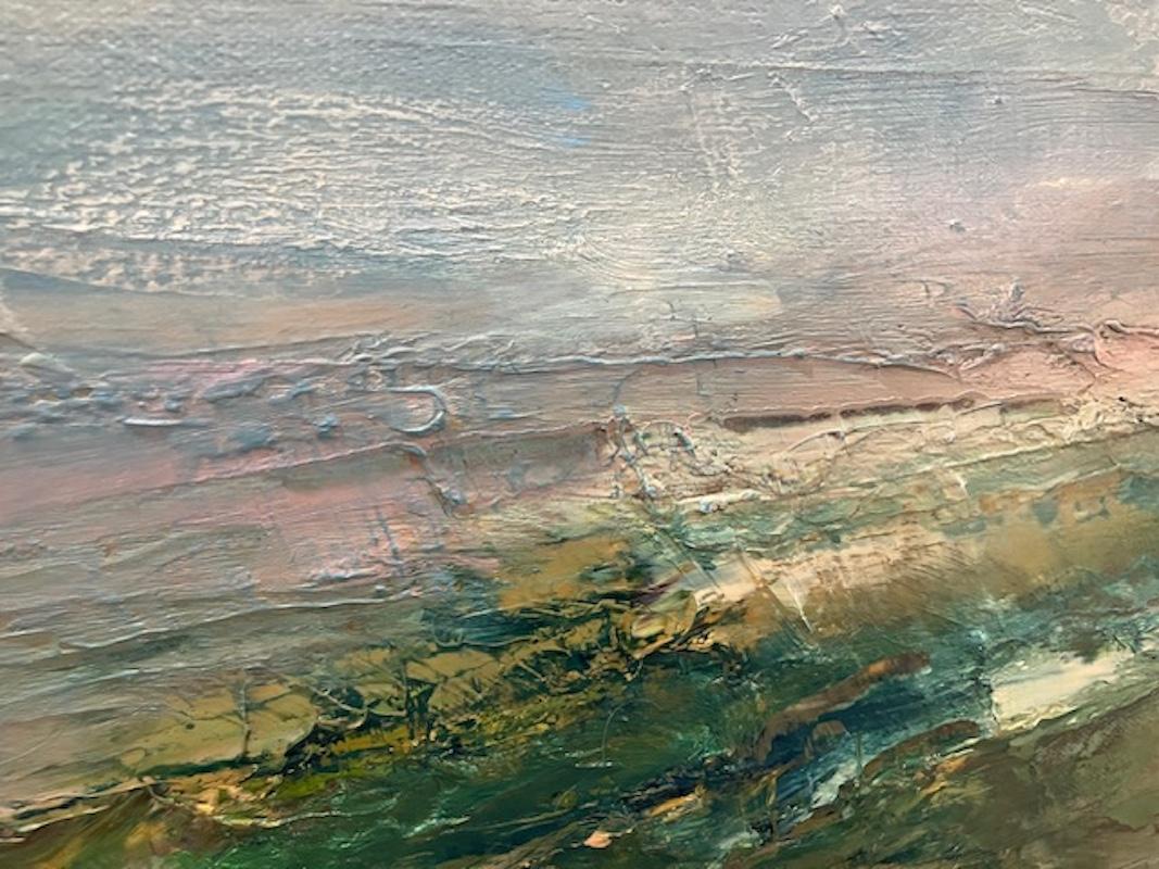 Summers Peak, quadro originale, paesaggio, contemporaneo in vendita 2