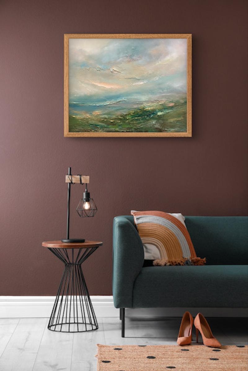 Summers Peak, quadro originale, paesaggio, contemporaneo in vendita 4