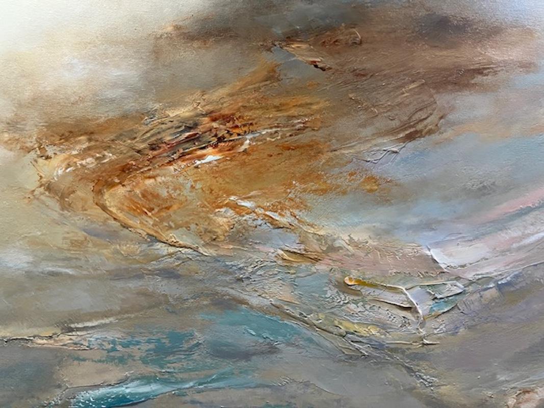 Sweet Breath of Autumn, Originalgemälde, Landschaft, Ölgemälde, zeitgenössisch im Angebot 1