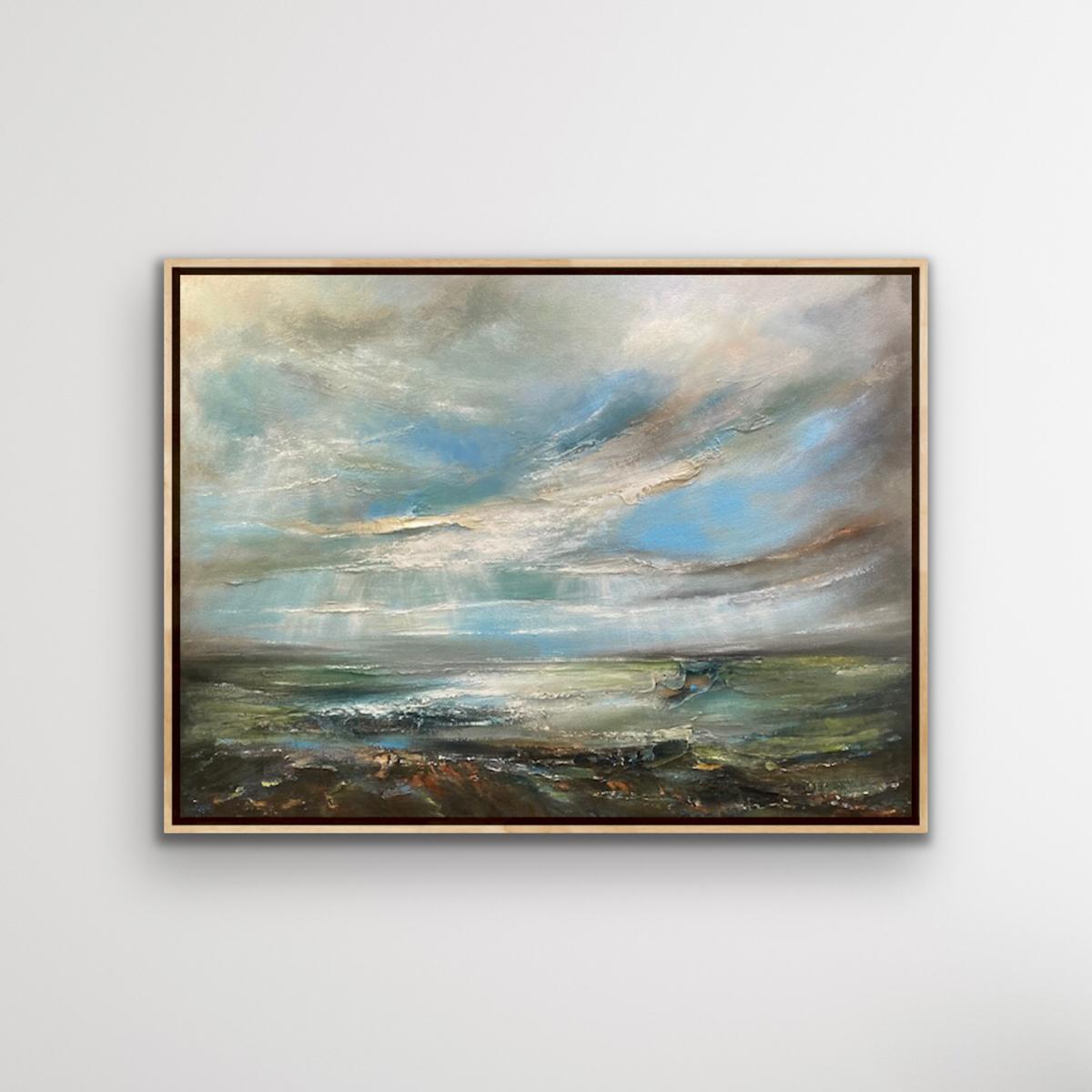 Tidal Retreat, Helen Howells, Contemporary painting, Original art, 2022 For Sale 2