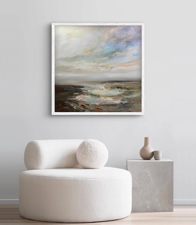 Dove abbiamo camminato, dipinto originale, contemporaneo, paesaggio - Painting di Helen Howells