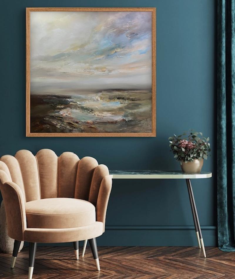 Dove abbiamo camminato, dipinto originale, contemporaneo, paesaggio in vendita 1