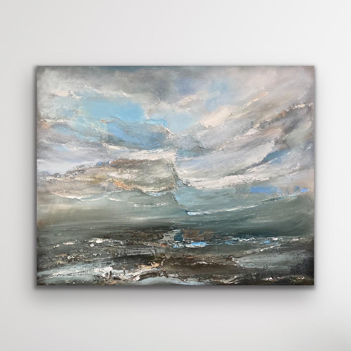 Mers d'hiver - Impressionnisme Painting par Helen Howells