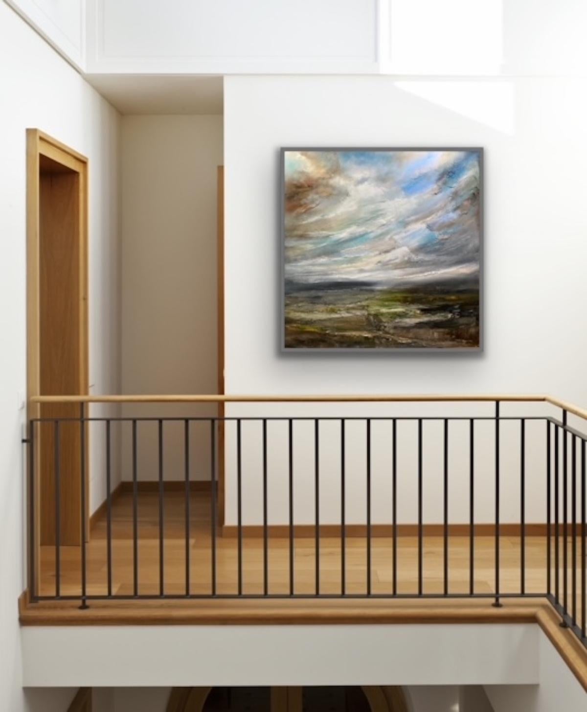 Bergpfad (Grau), Color Photograph, von Helen Howells