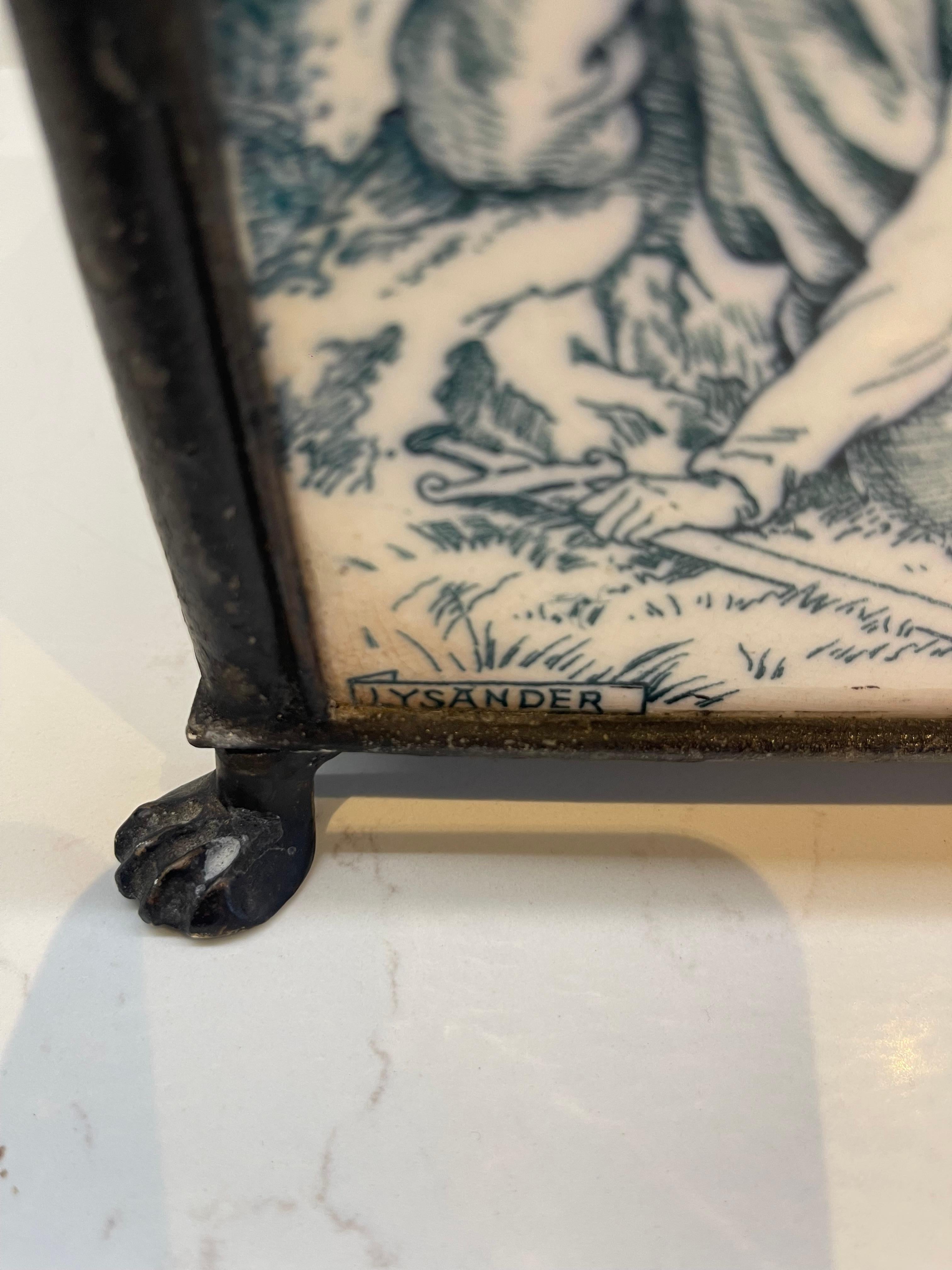 XIXe siècle Helen JA Miles pour la jardinière carrelée Wedgwood. Série Midsummer Night's Dream, vers 1880 en vente