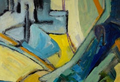 "Wheel Shaft" - 1969 Abstract Geometric Composition