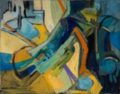 "Wheel Shaft" - 1969 Abstract Geometric Composition