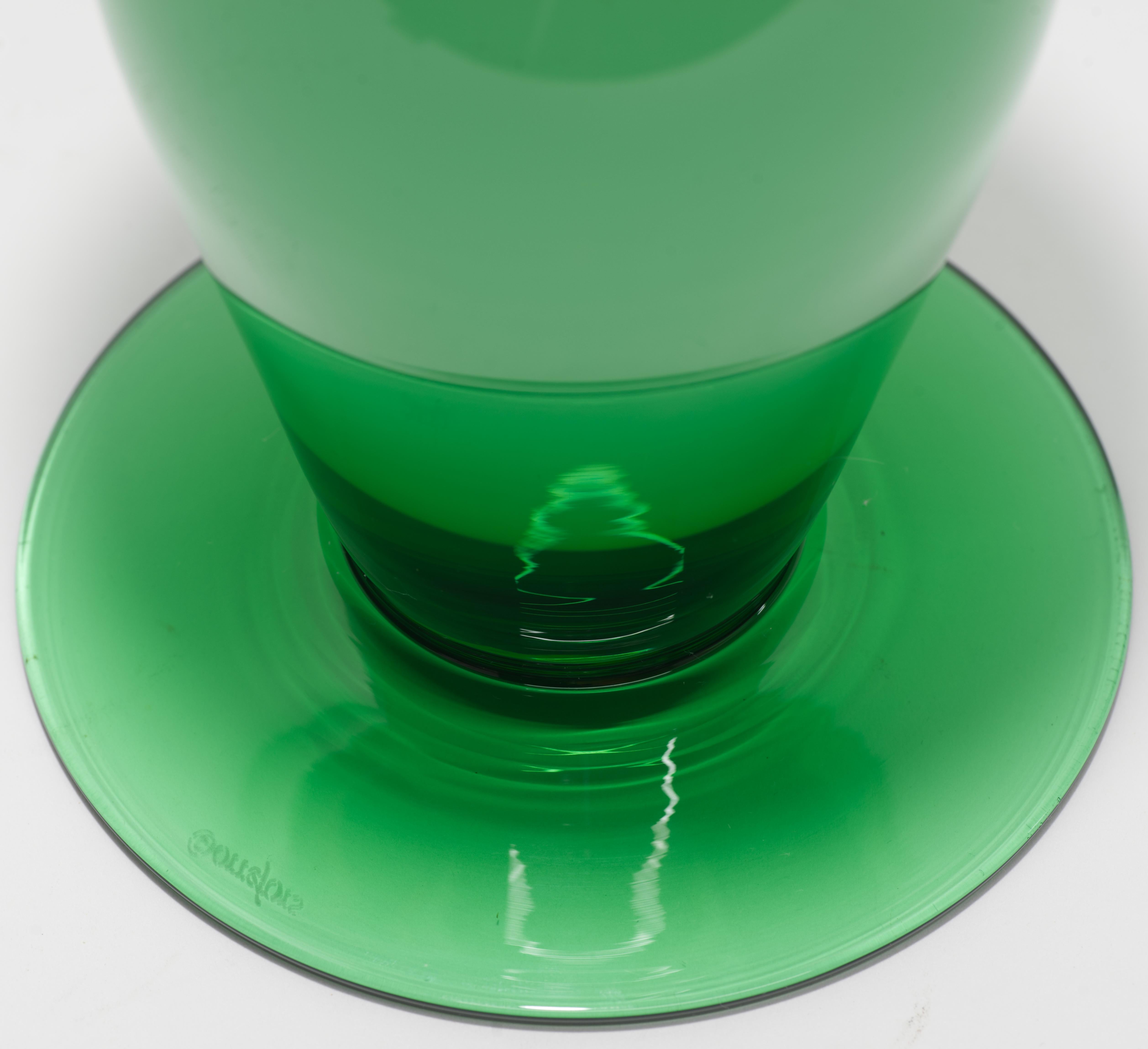Scandinavo moderno Vaso in vetro Helen Krantz per Orrefors Sommerso, The Moderninavian in vendita